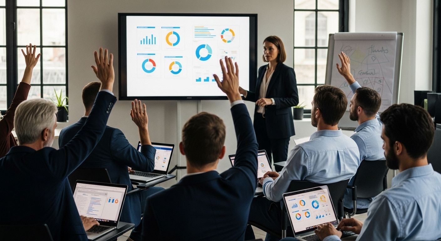 business training projector