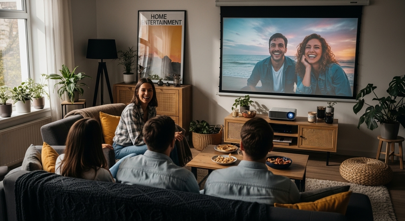 home entertainment projector