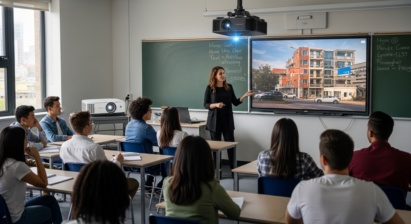 pendidikan projektor laser