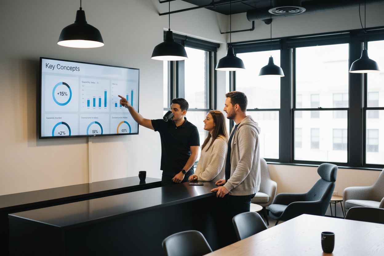 office digital signage engagement