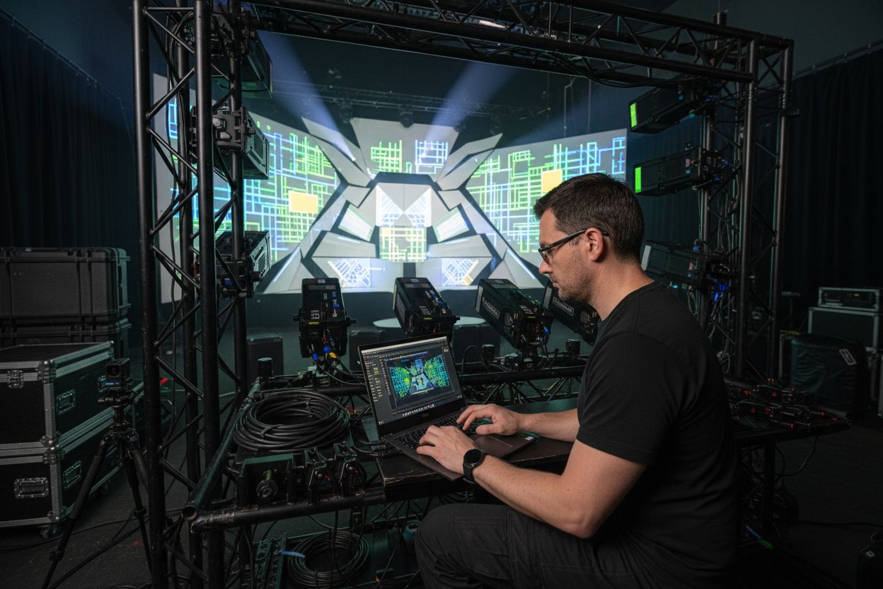 projection mapping setup