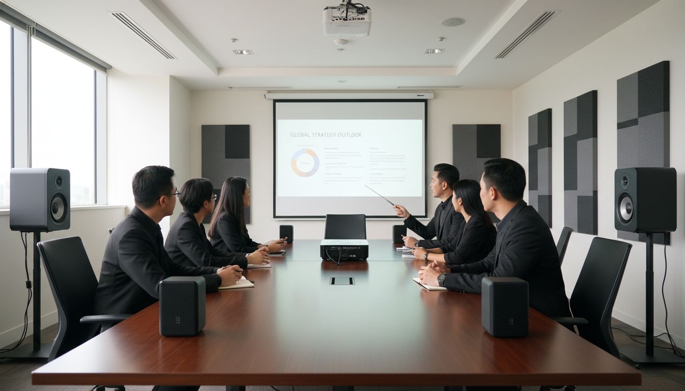 meeting projector audio