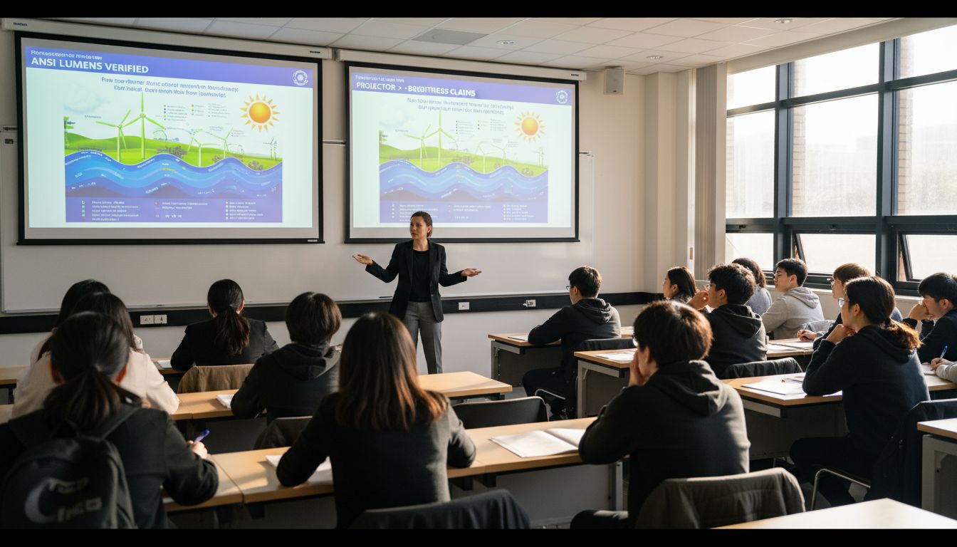 ansi lumens classroom comparison