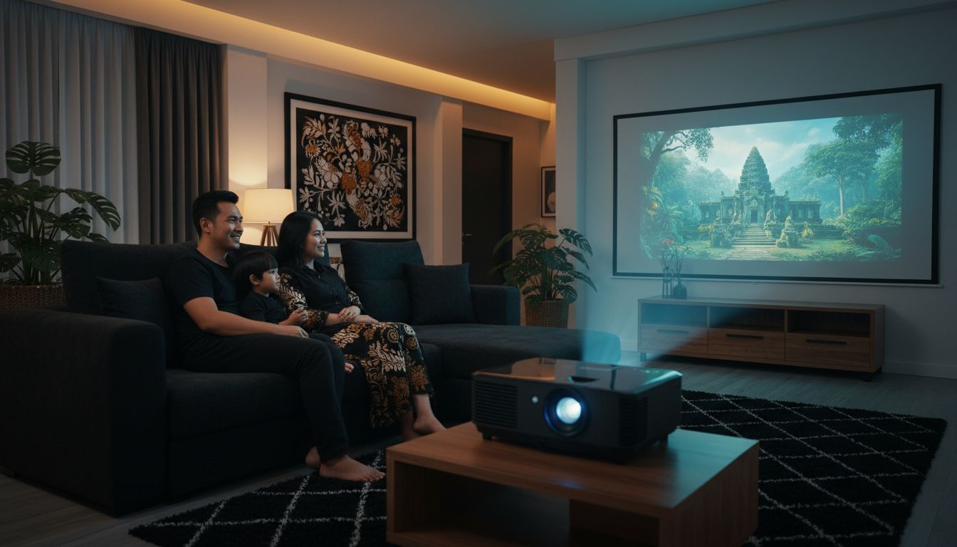rumah projektor led