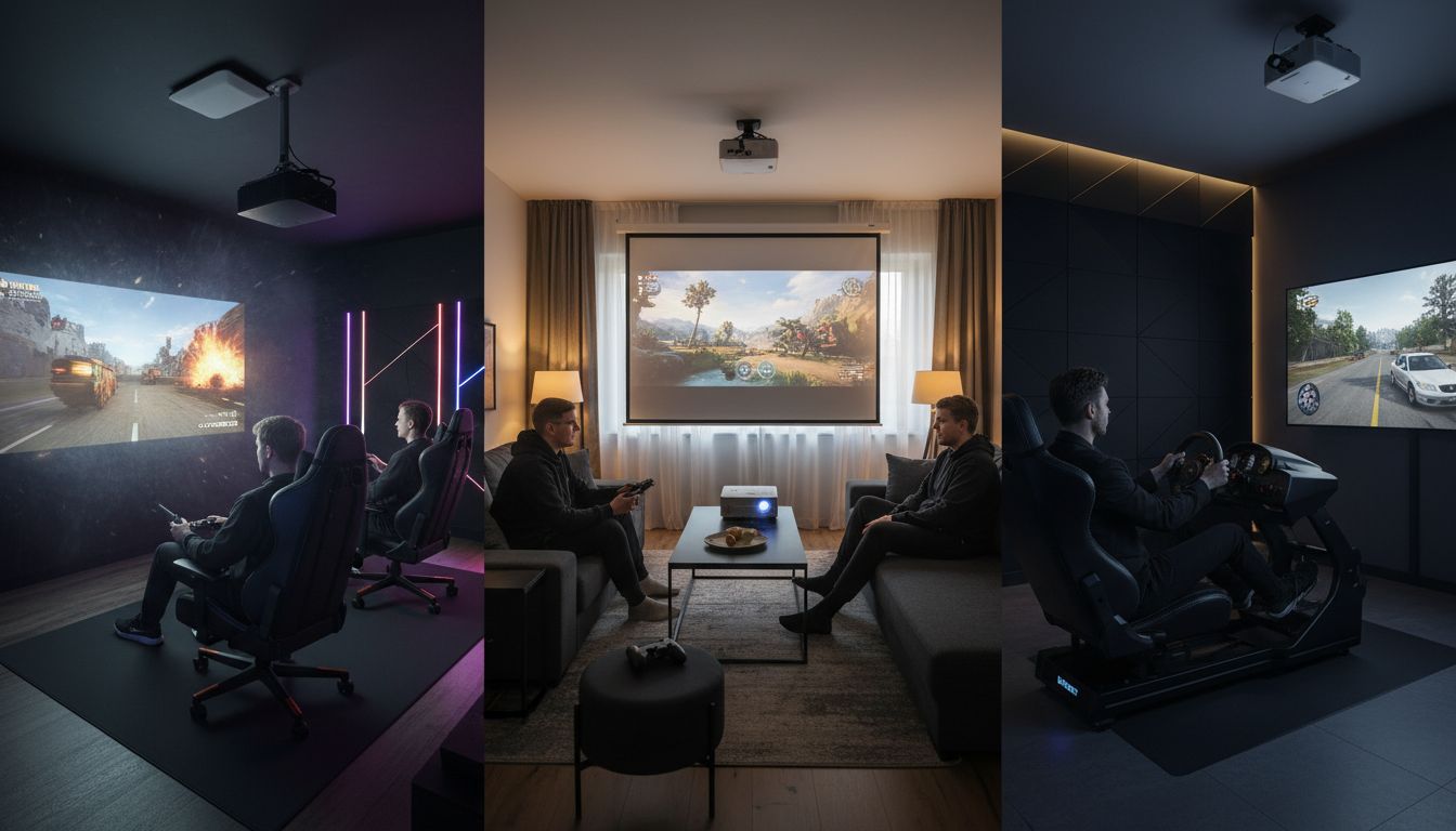 jenis projektor gaming