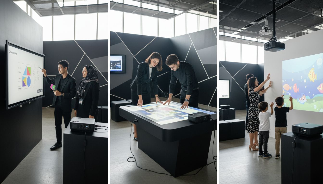 jenis projektor interaktif