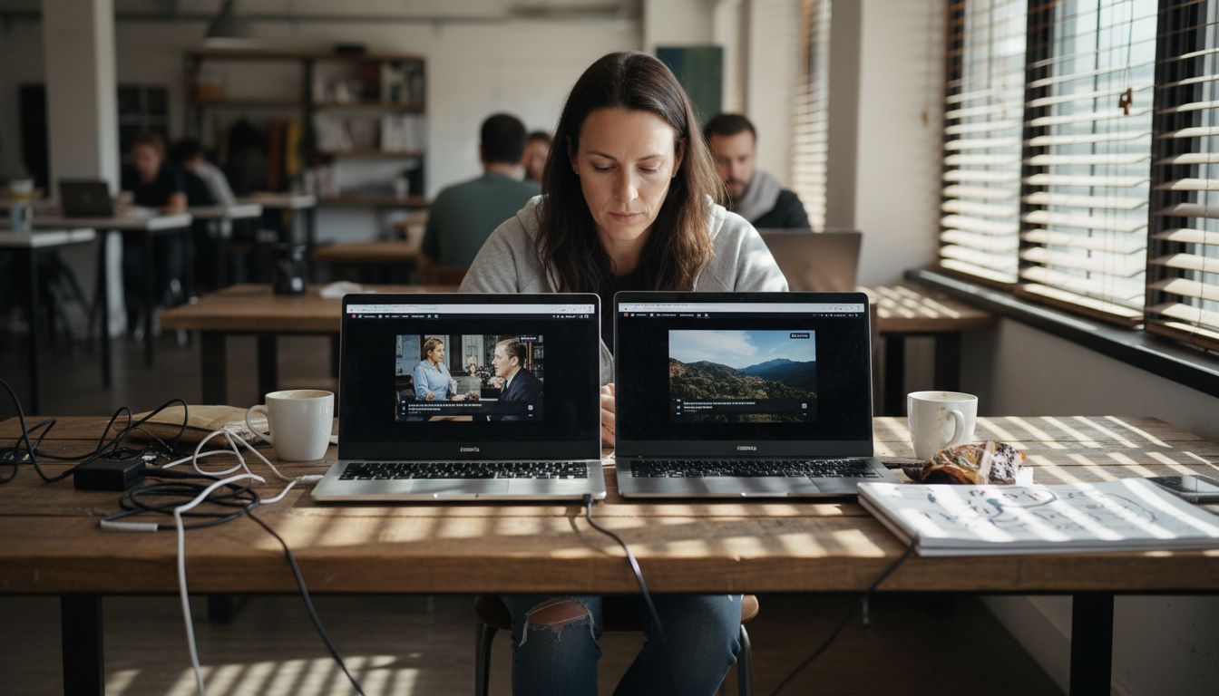 Comparing laptop screens with different aspect ratios