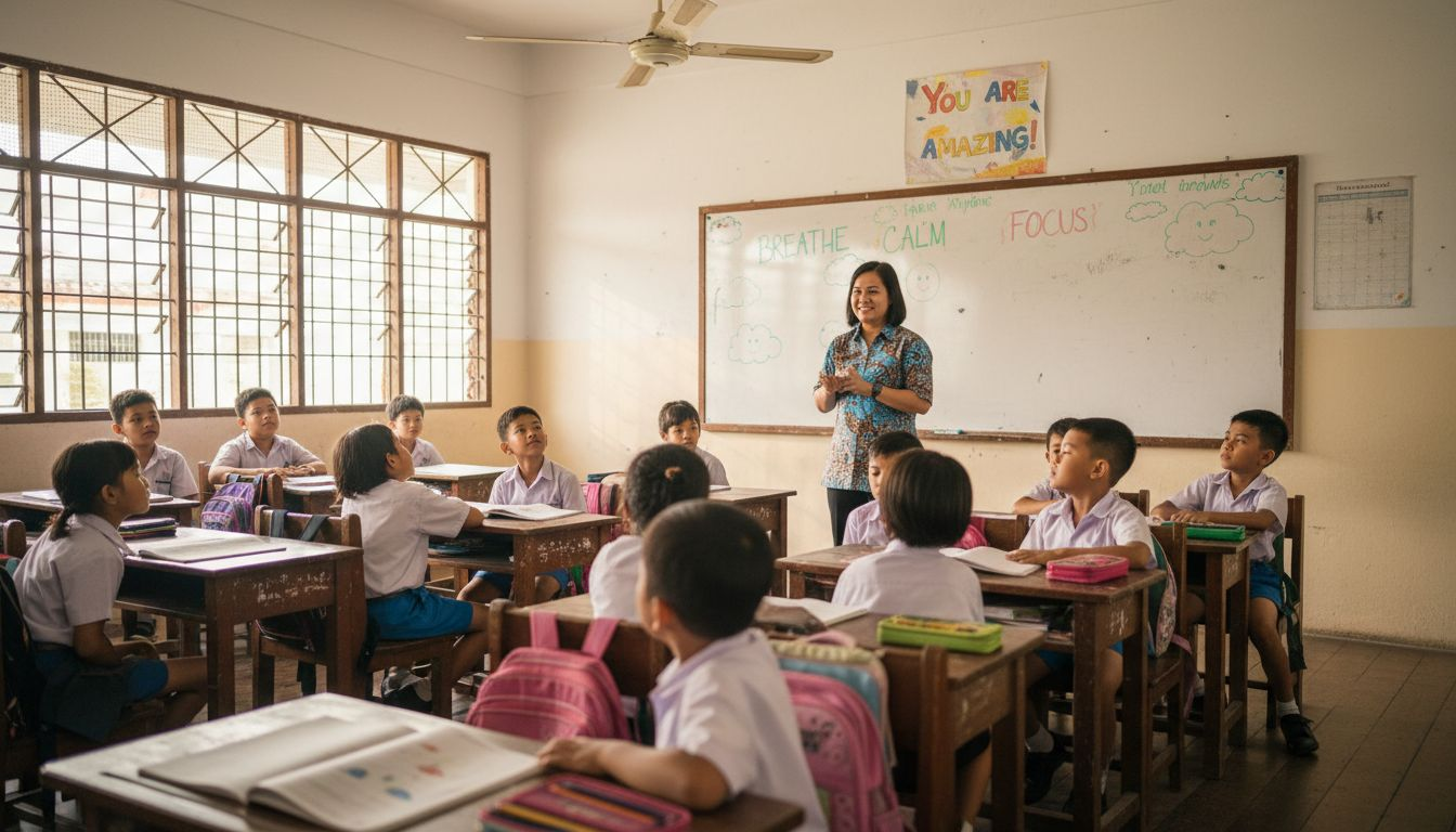 Malaysia classroom mindfulness daily routine