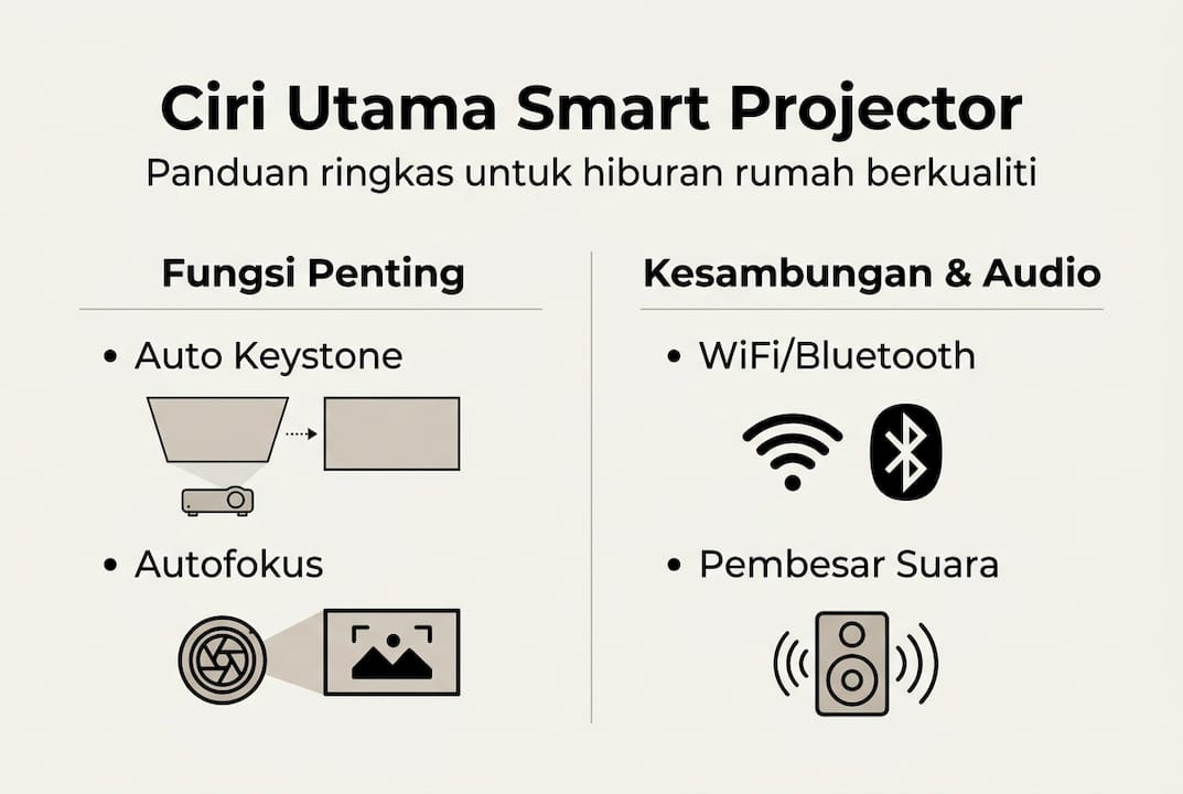 Infografik: Apa yang Menjadikan Projektor Pintar Pilihan Utama