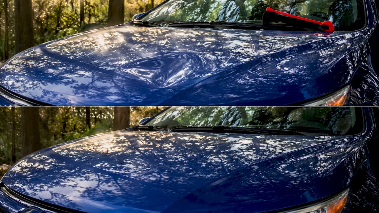 Why Avoid Traditional Body Shops for Dent Repair 1 Side-By-Side Paintless Dent Repair Photos