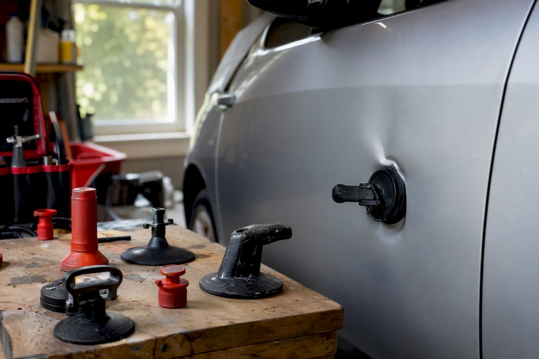 Can a Door Crease Dent Be Fixed? What to Check First 1 Diy Suction Cup On Door Crease Dent