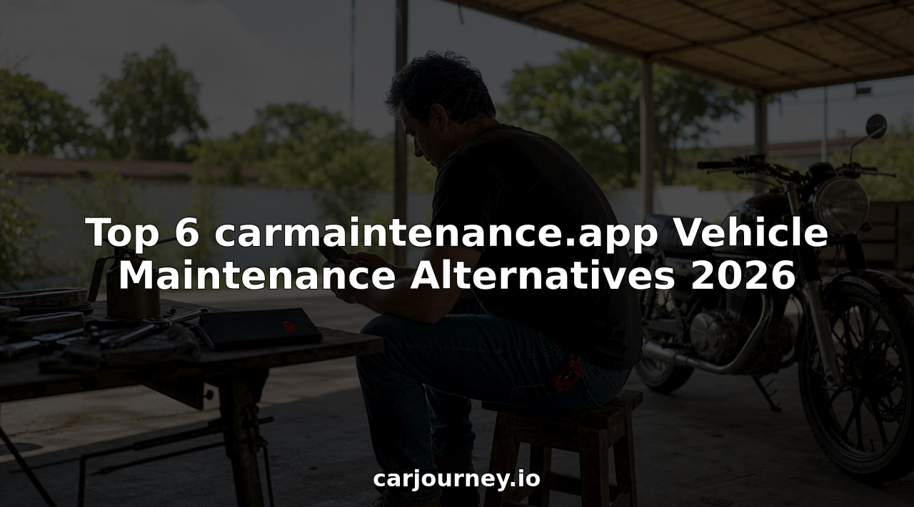 Top 6 carmaintenance.app Vehicle Maintenance Alternatives 2026