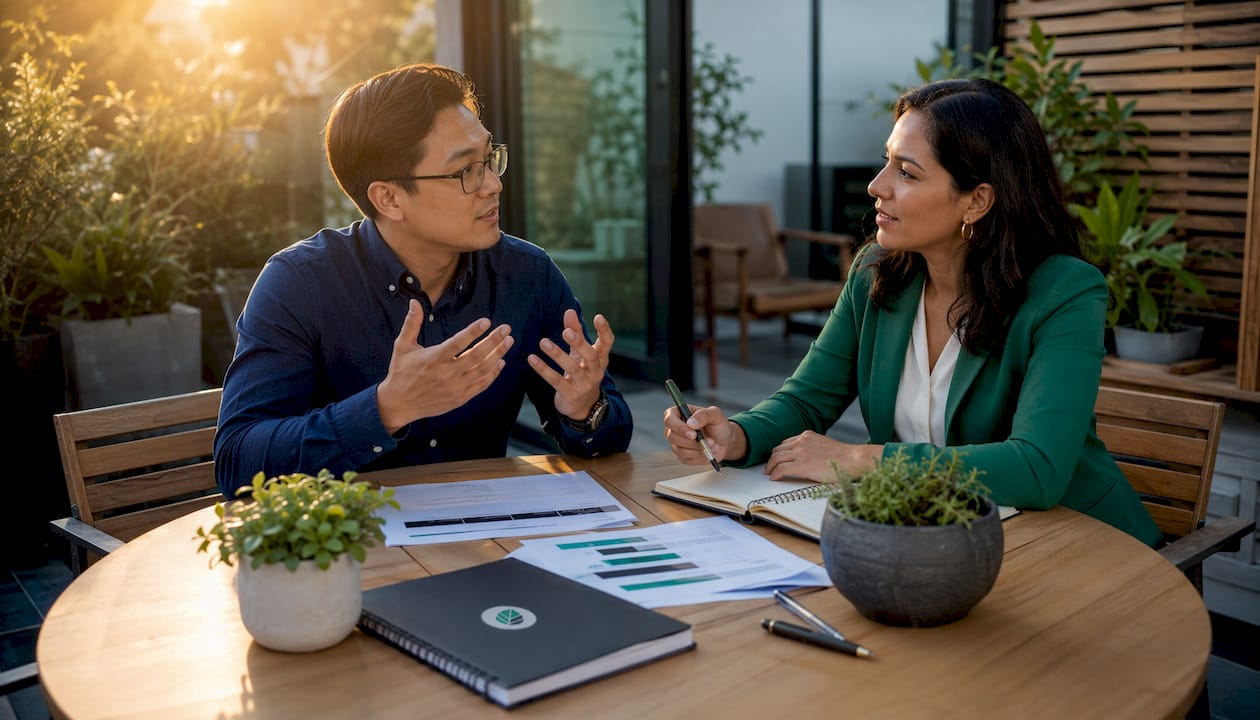 Managers in training session for bias-free notes