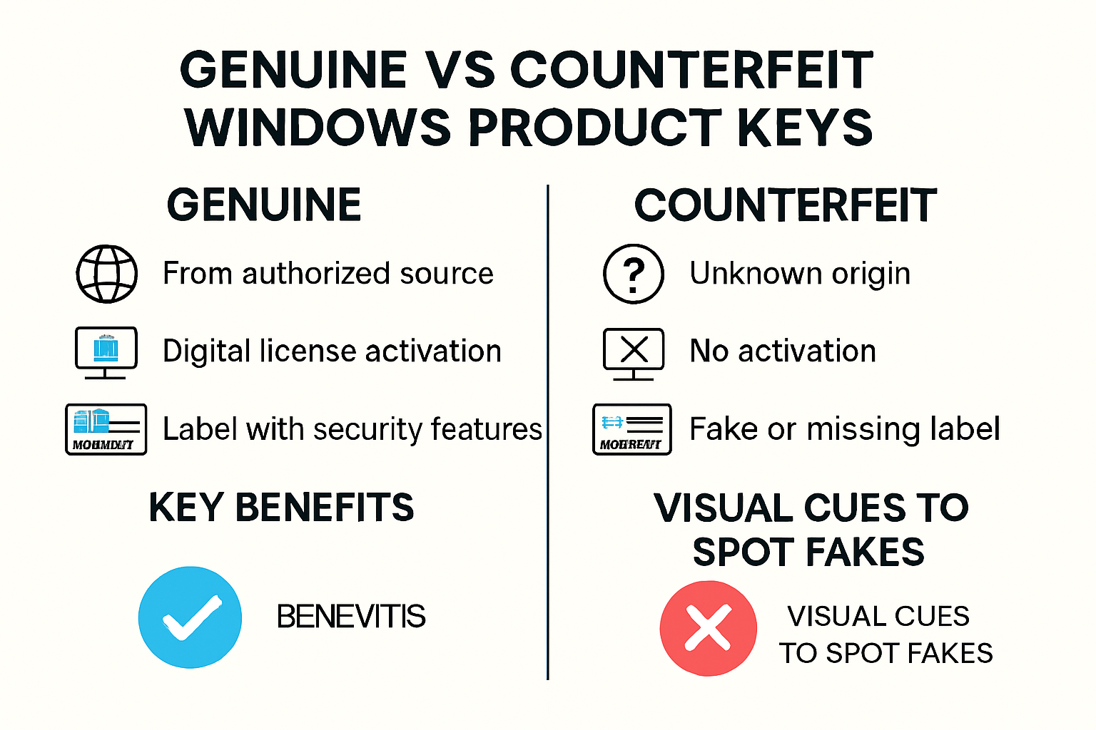 What Makes a Windows Product Key Genuine 