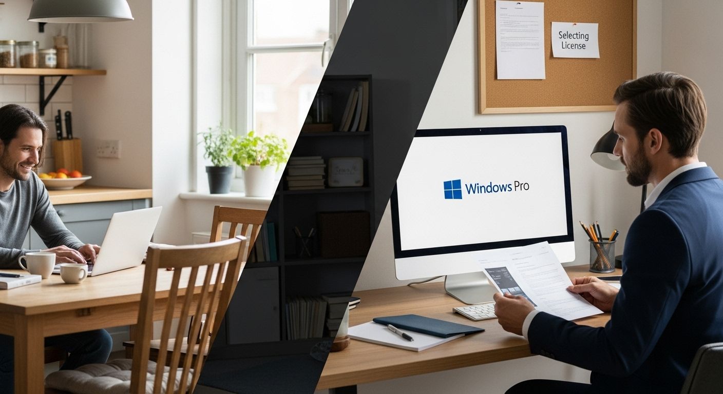 windows license personal professional