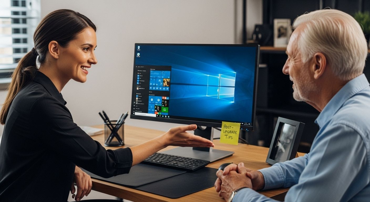 windows 10 upgrade support