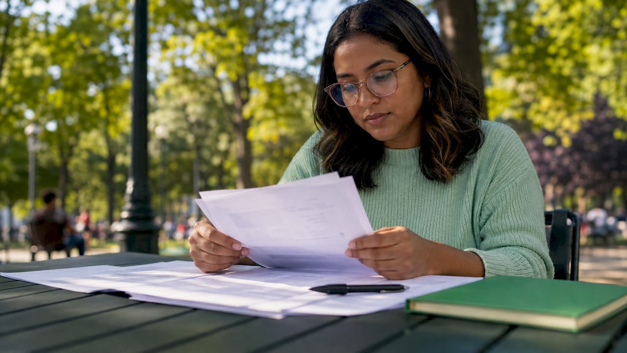 Professional reviewing PSLF certification forms