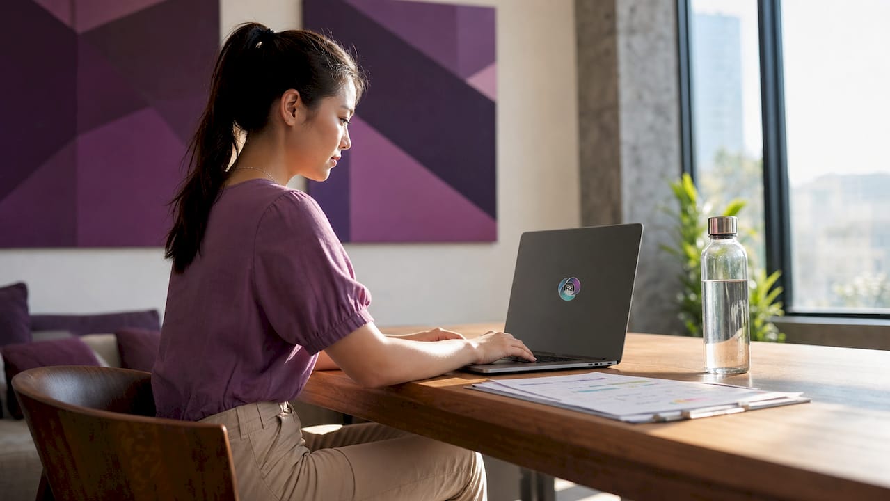 Virtual staff working on client onboarding tasks