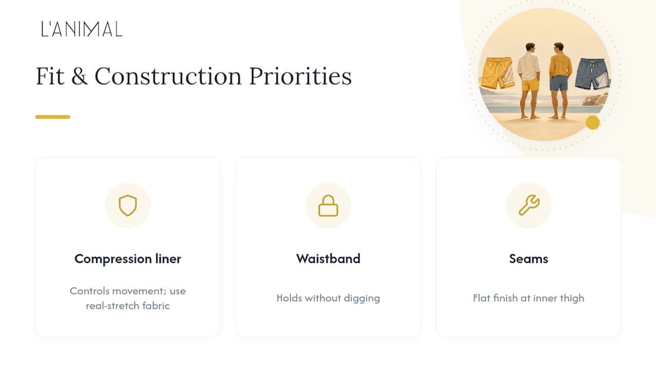 Designer Notes on Fit and Construction — overview diagram