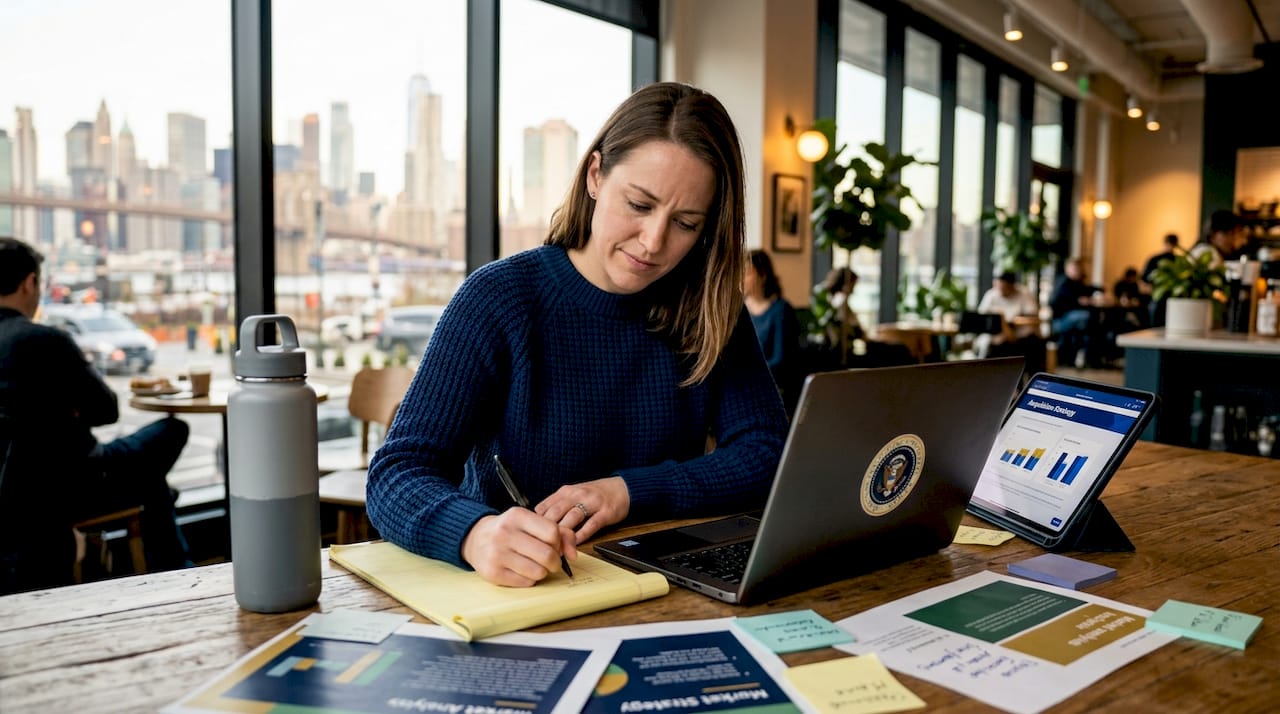 Contracting officer conducting market research