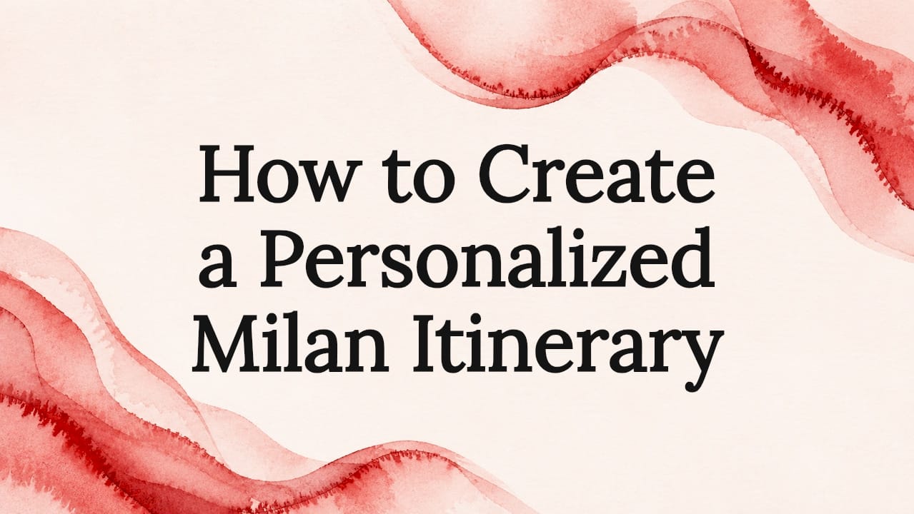 Decorative editorial title card frame