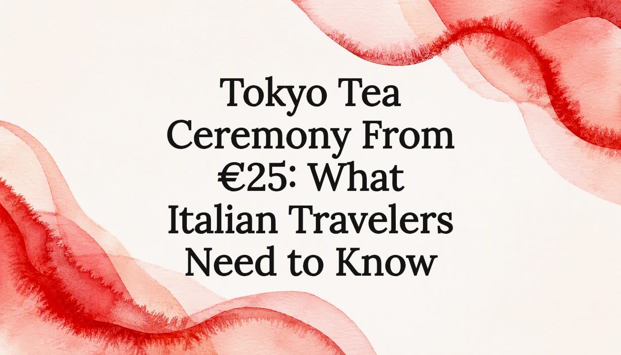 Decorative Tokyo tea ceremony title card