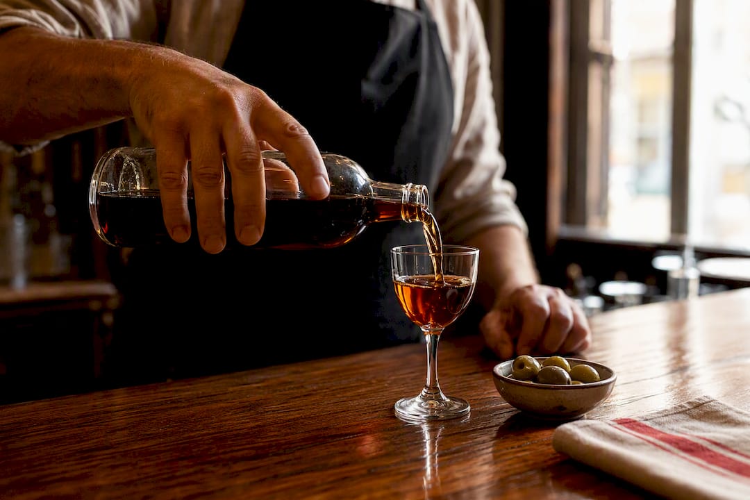 Vermouth ritual at a Barcelona bodega
