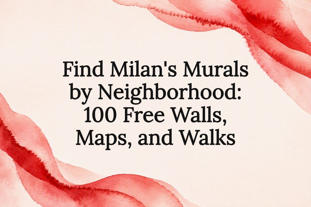 Decorative Milan murals title card