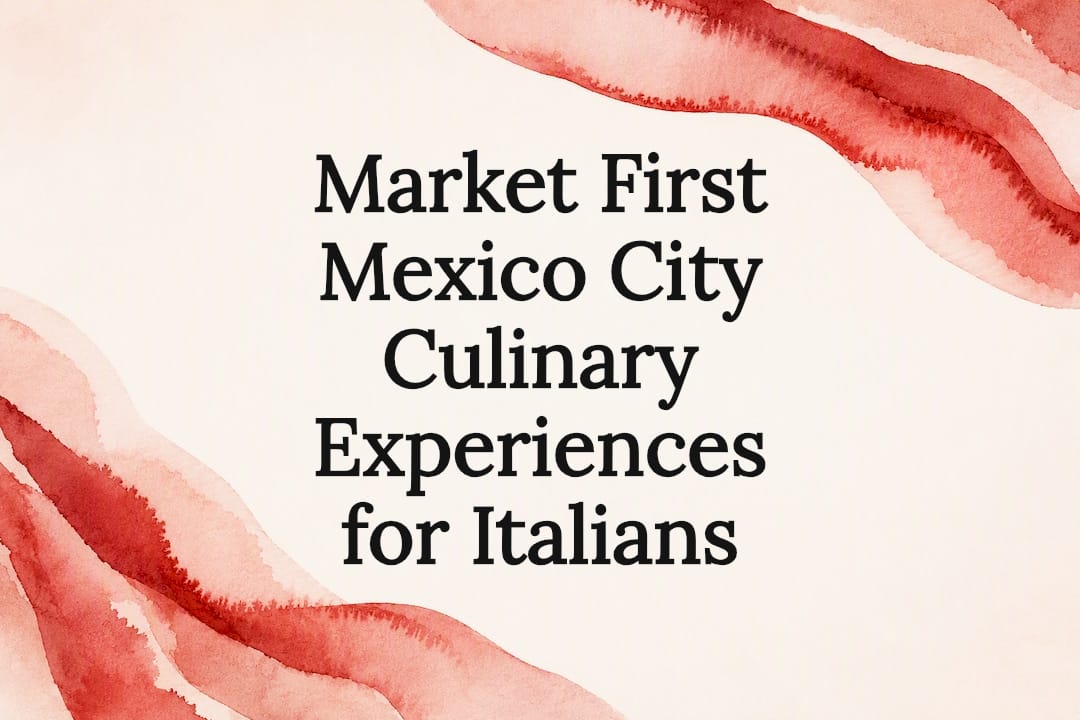 Decorative Mexico City culinary title card