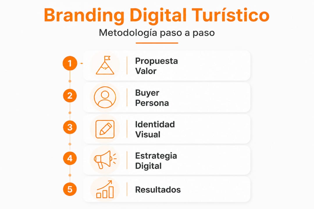 Infografía: claves para construir una marca turística en el entorno digital