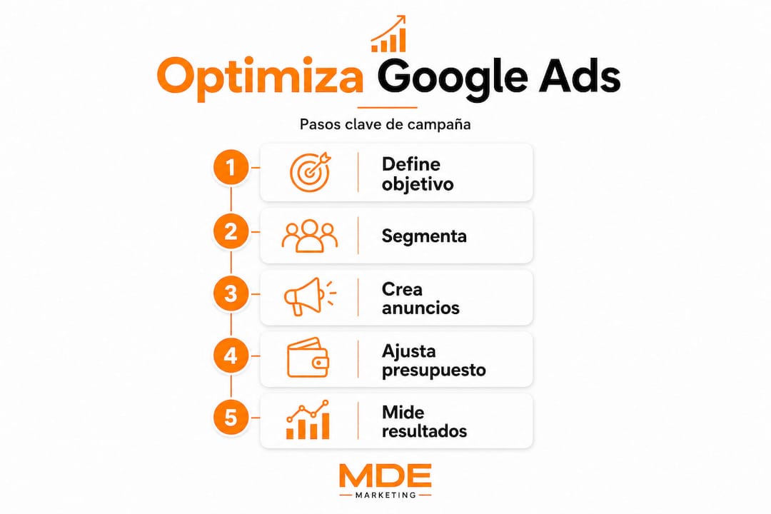 Infografía vertical: guía paso a paso para sacar el máximo partido a tus campañas de Google Ads