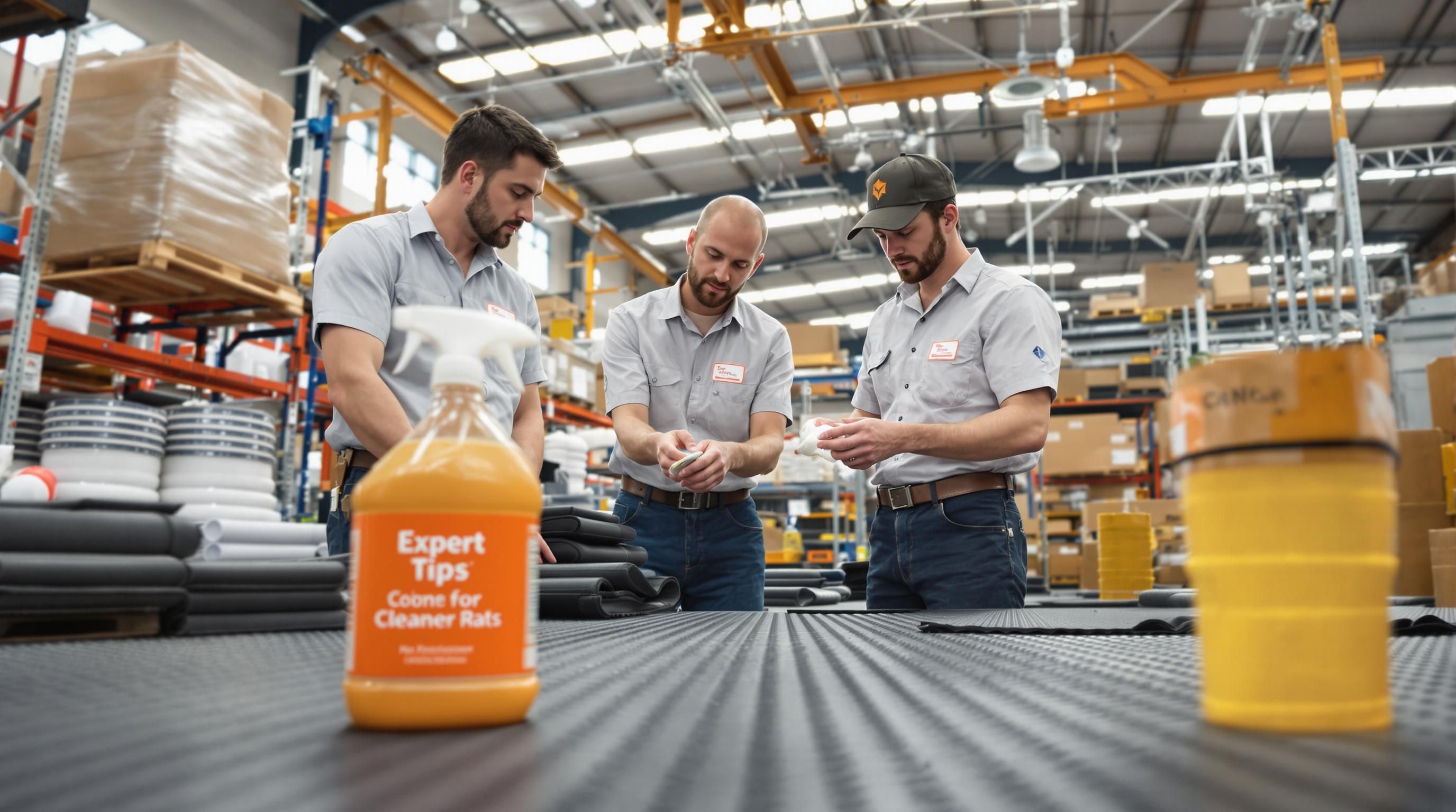 rubber mat maintenance