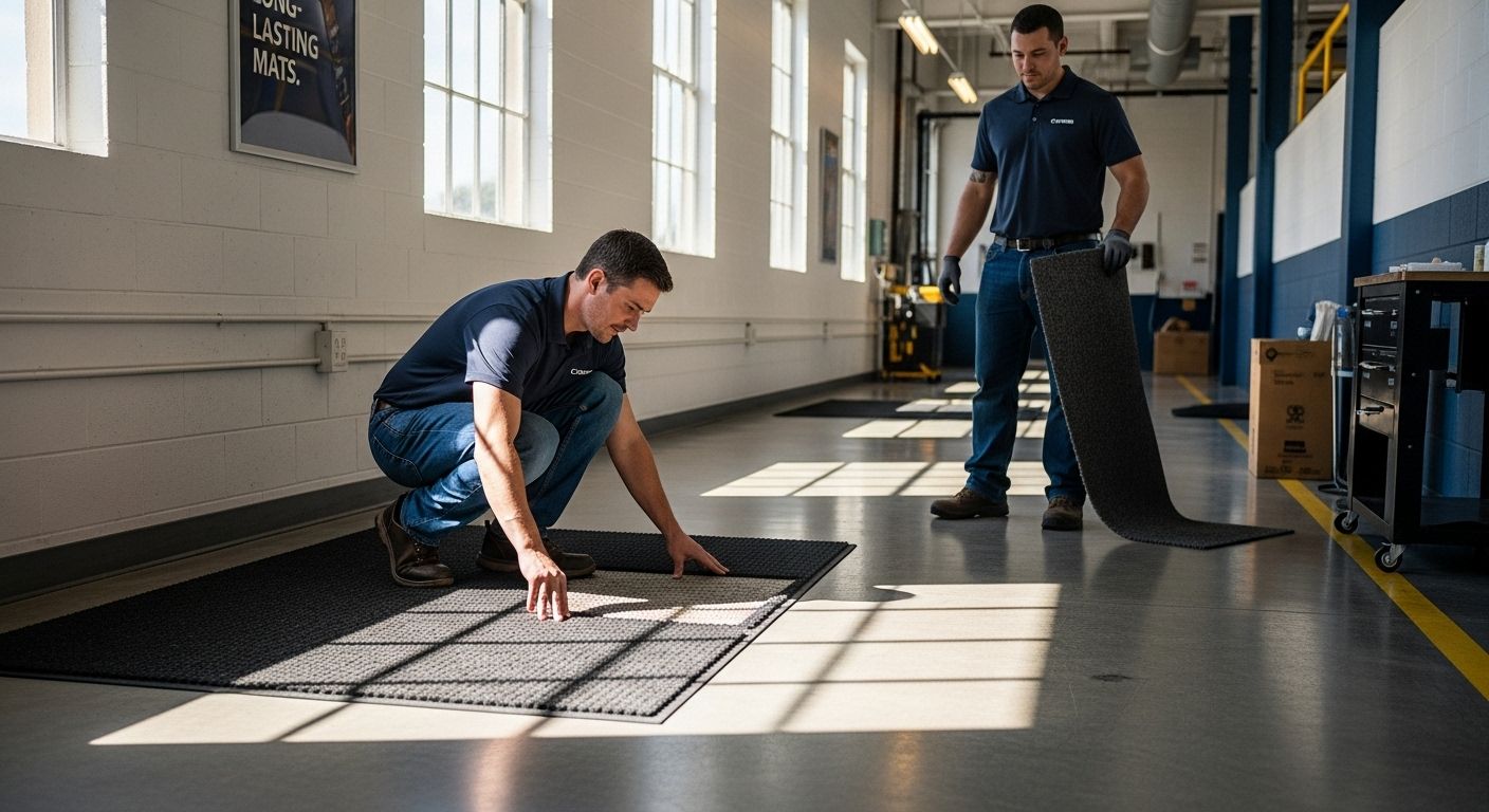 Waterhog mat inspection maintenance