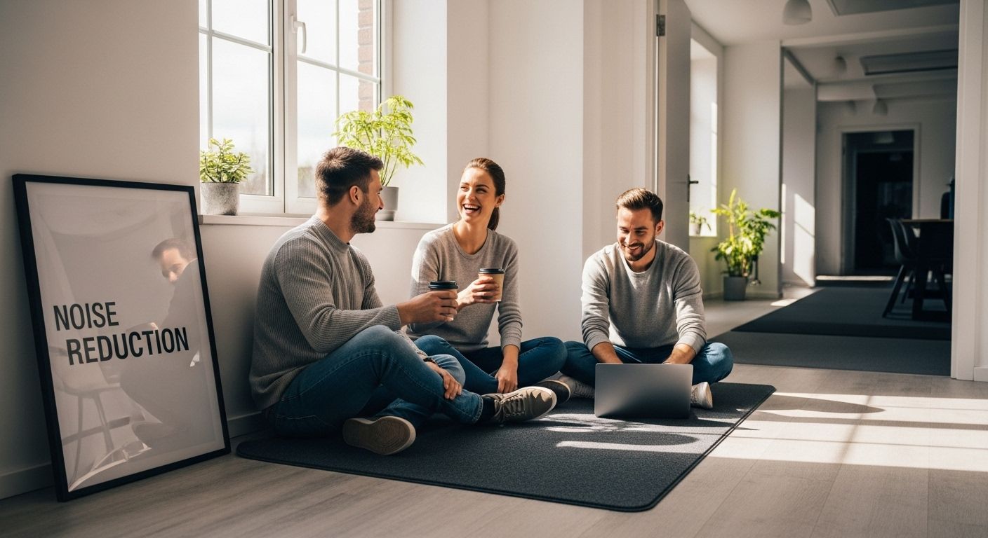 noise reduction workplace mats