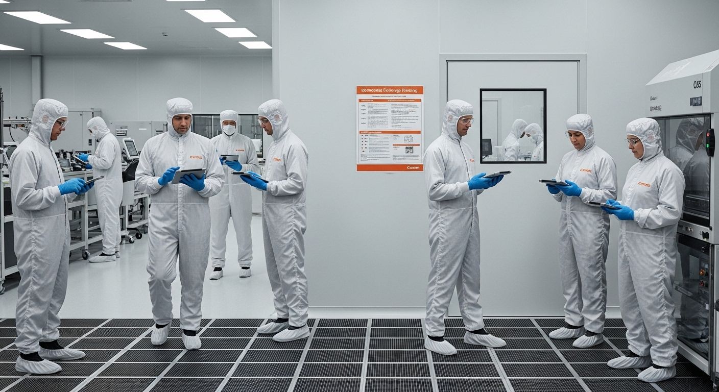 ESD flooring manufacturing