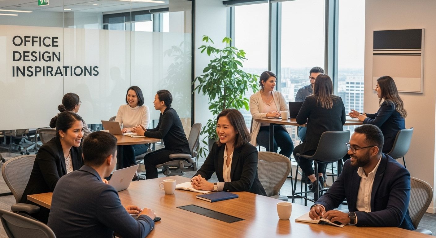 modern office teamwork