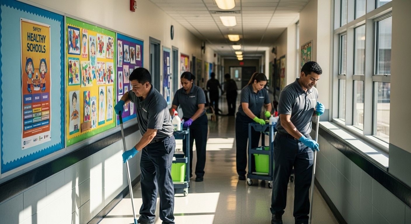 school cleaning air quality