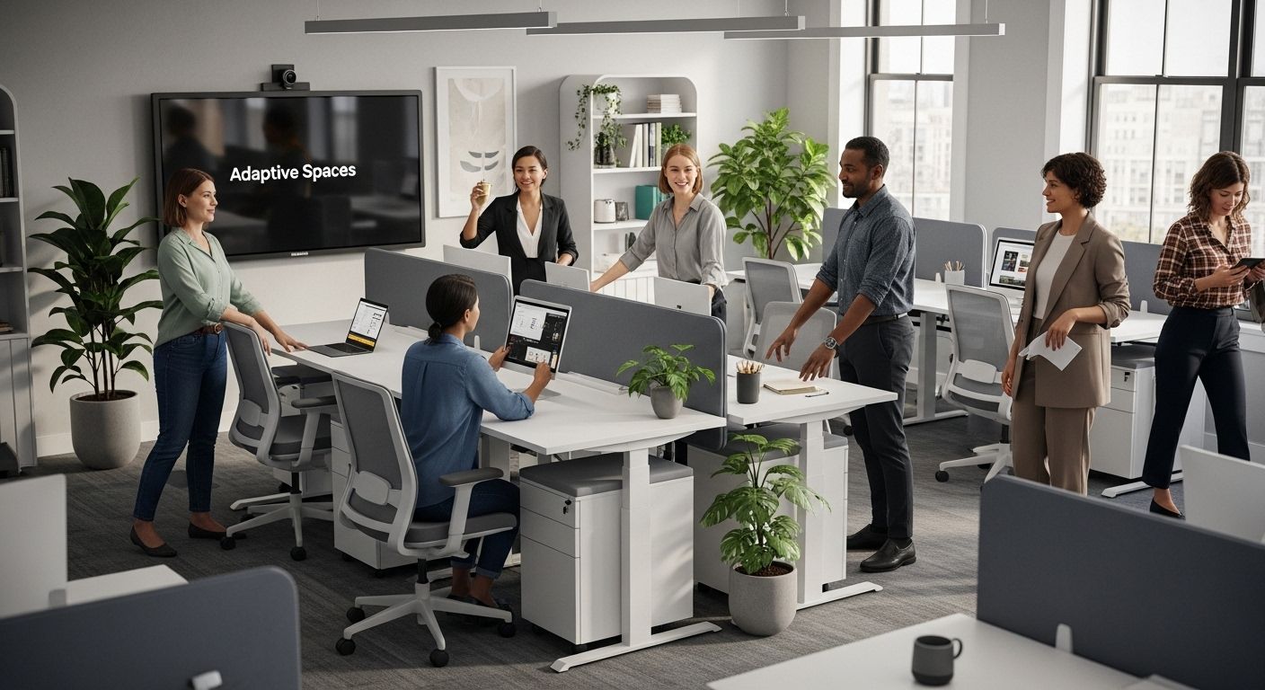 adaptive workplace design 2025