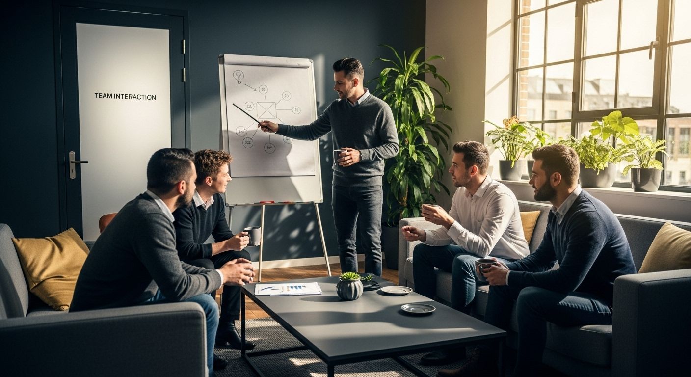 team break room collaboration
