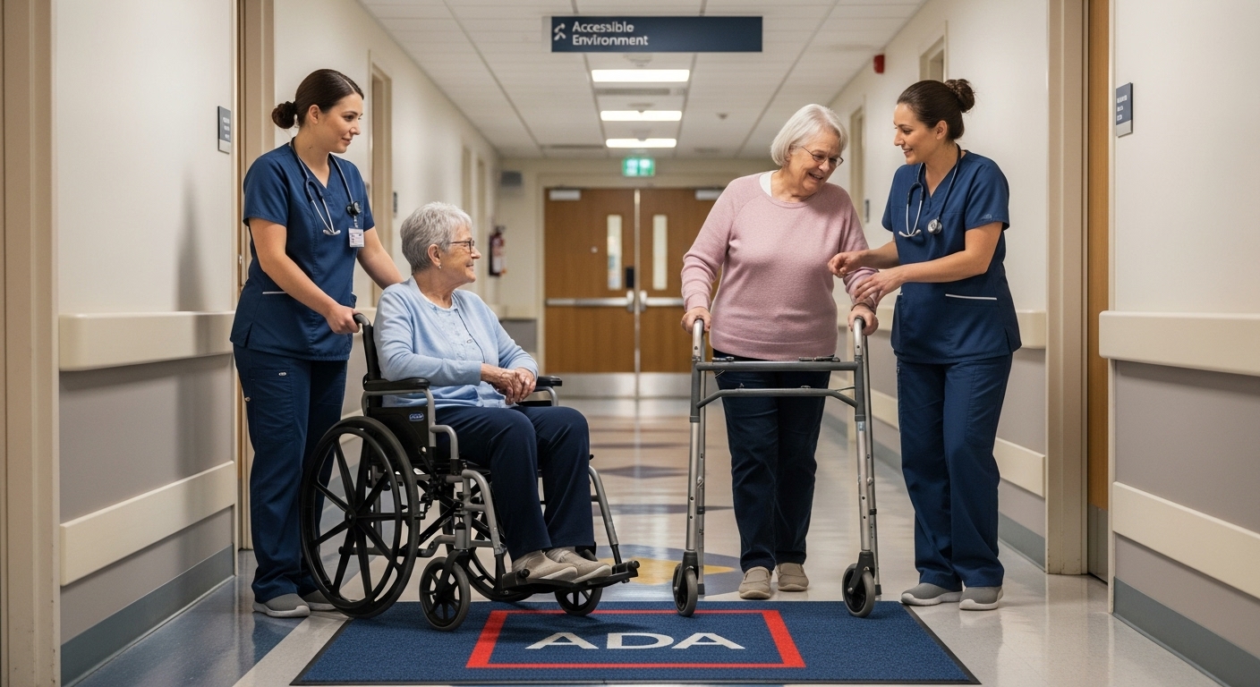 ada floor mats hospital