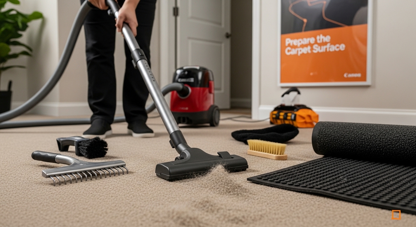 carpet surface preparation