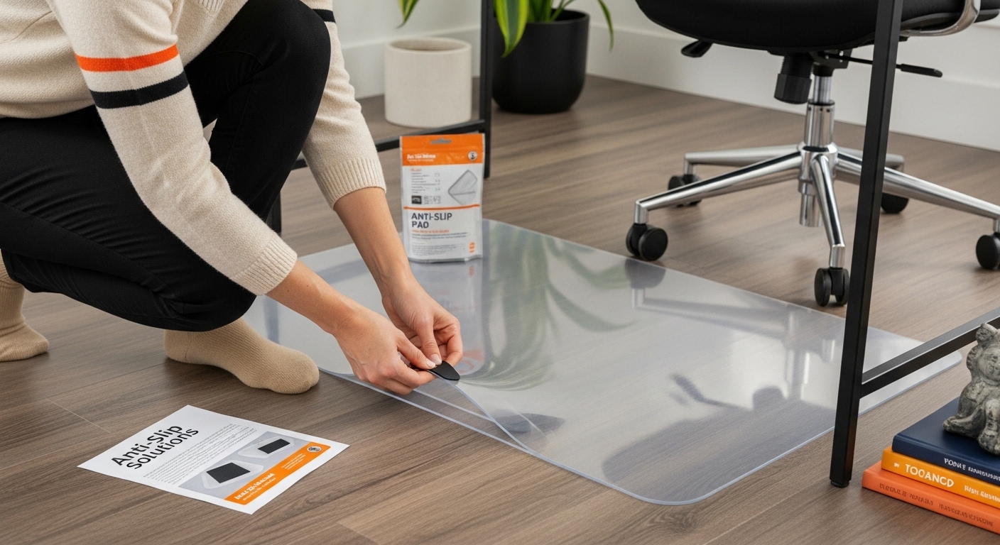 apply anti-slip mat