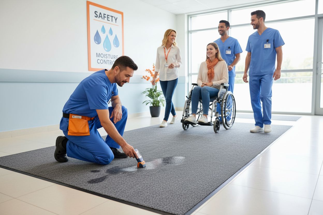 hospital wet area mat