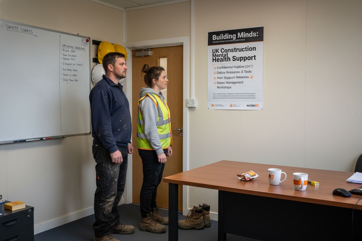 UK construction mental health support