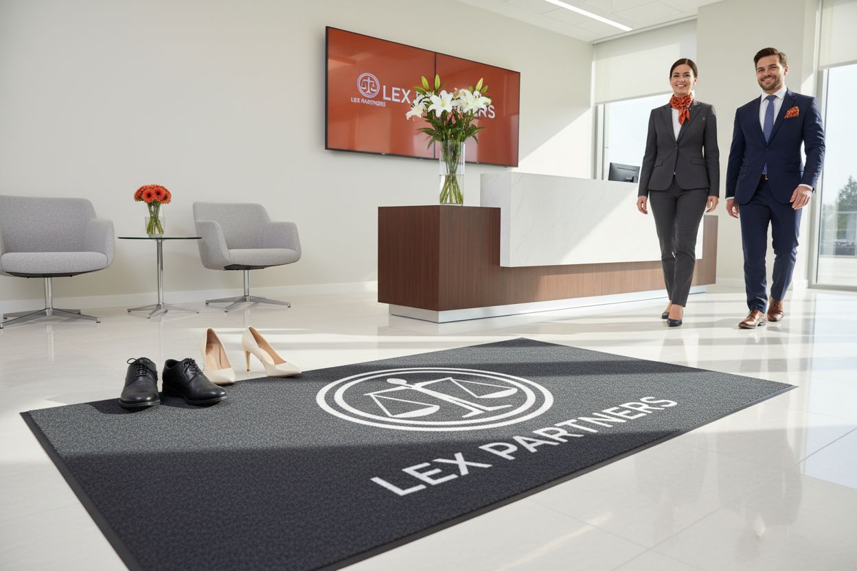 logo mat branding