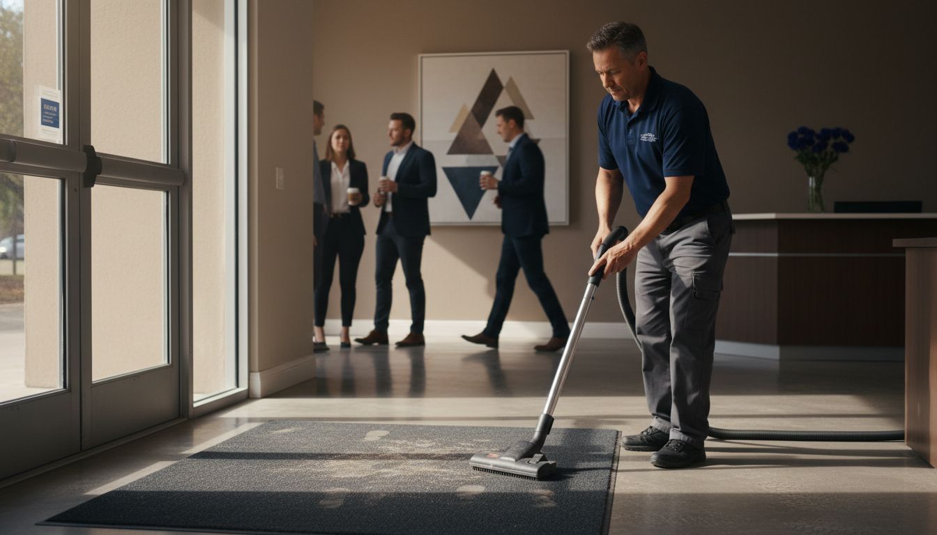 commercial mat vacuum