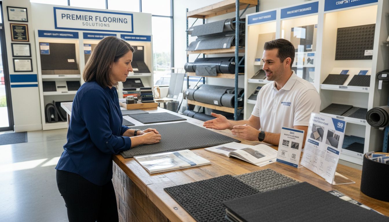 flooring mat shop consultation