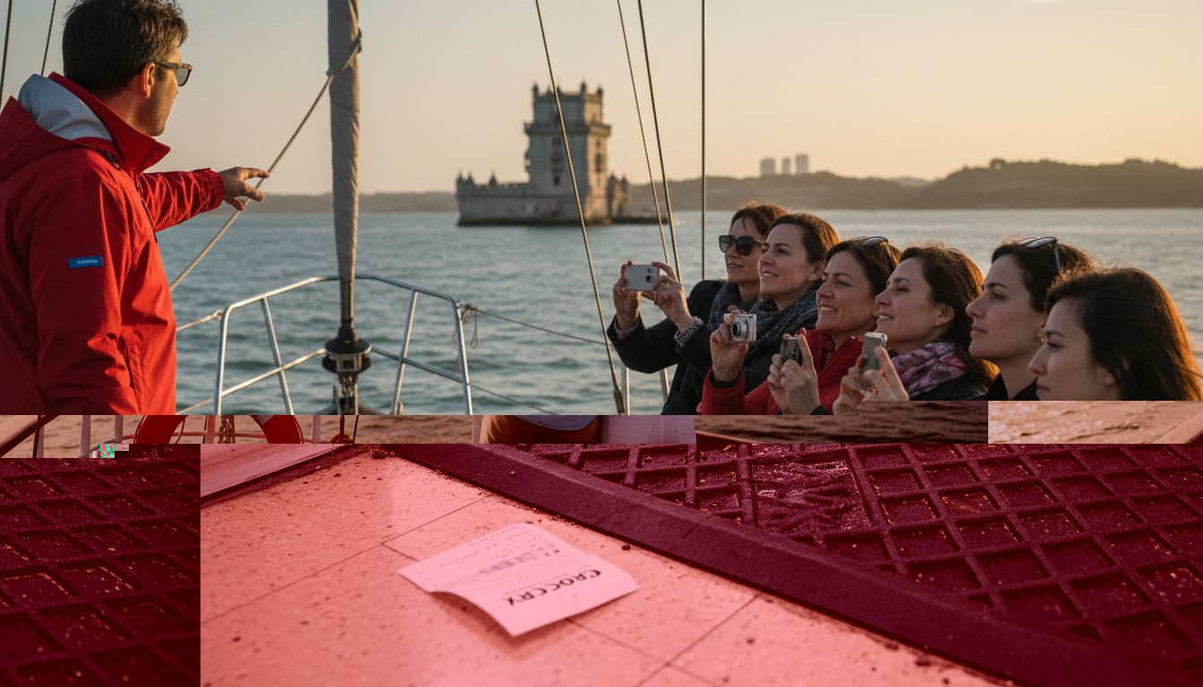 Closeup of slip-resistant retail entrance mat