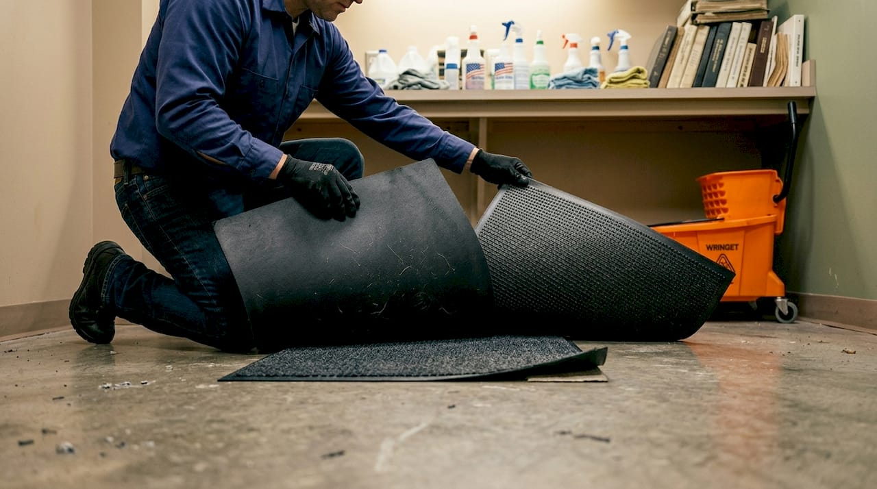 Comparing WaterHog mat backing options