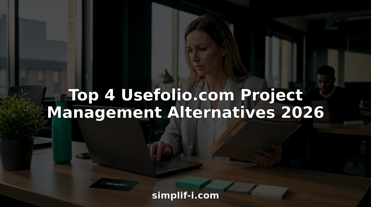 Top 4 Usefolio.com Project Management Alternatives 2026
